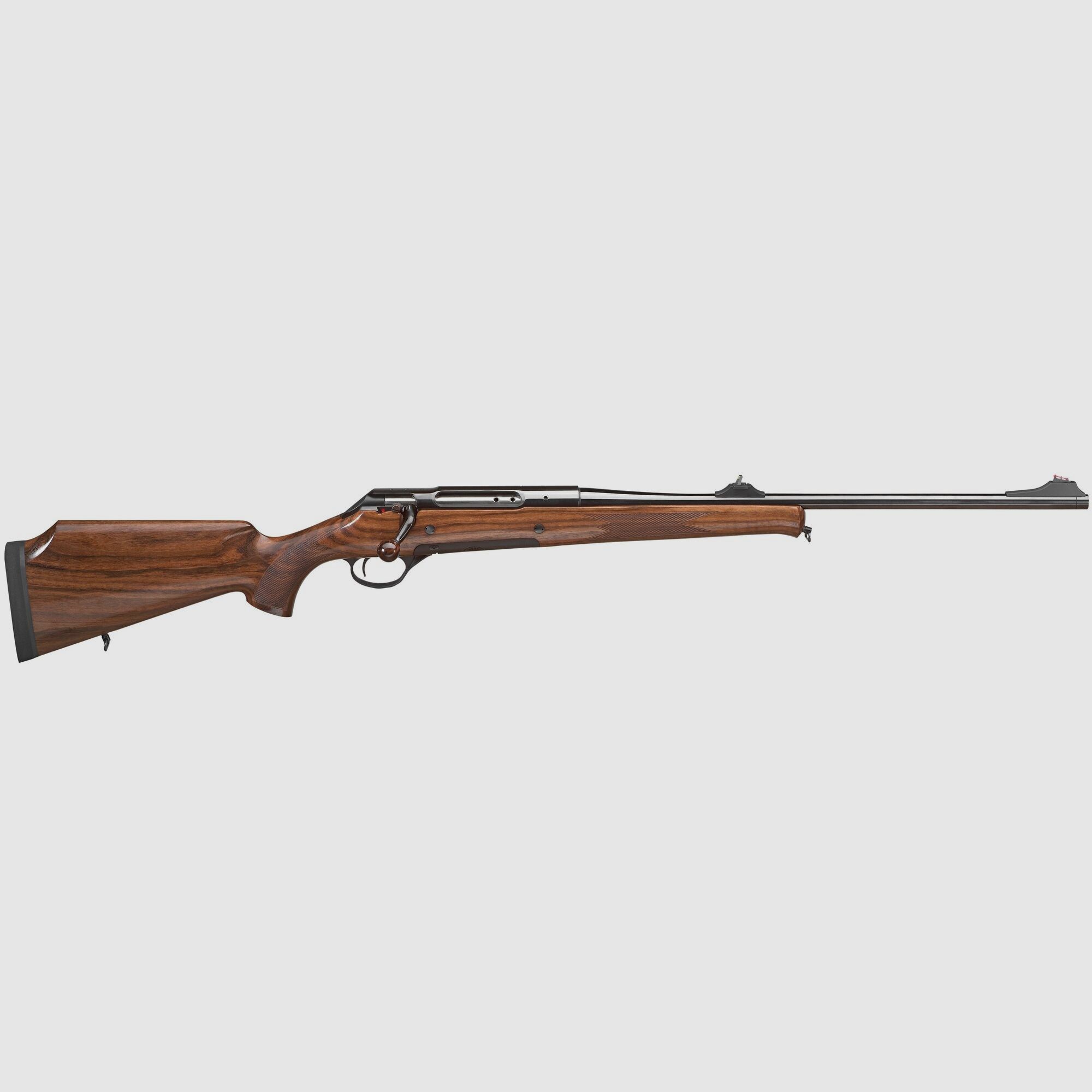 Haenel	 Jaeger 10 Lady Timber  mit abnehmbarer Visierung, mit Mündungsgewinde M15x1, Kaliber .308 Win. Repetierbüchse