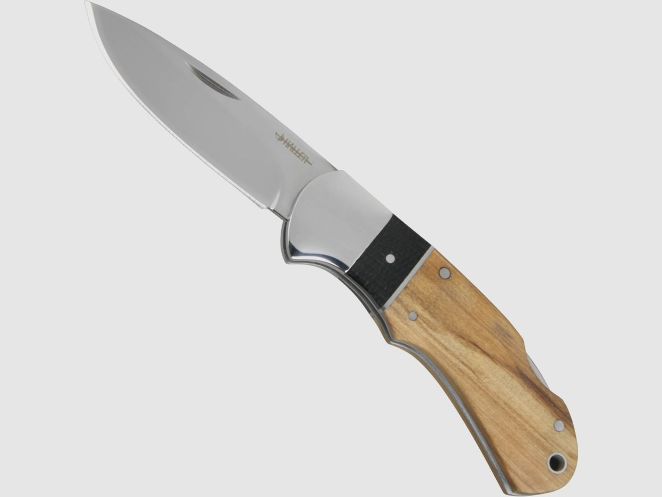 Taschenmesser Micarta/Olivenholz-Griff §42a konform legal führen
