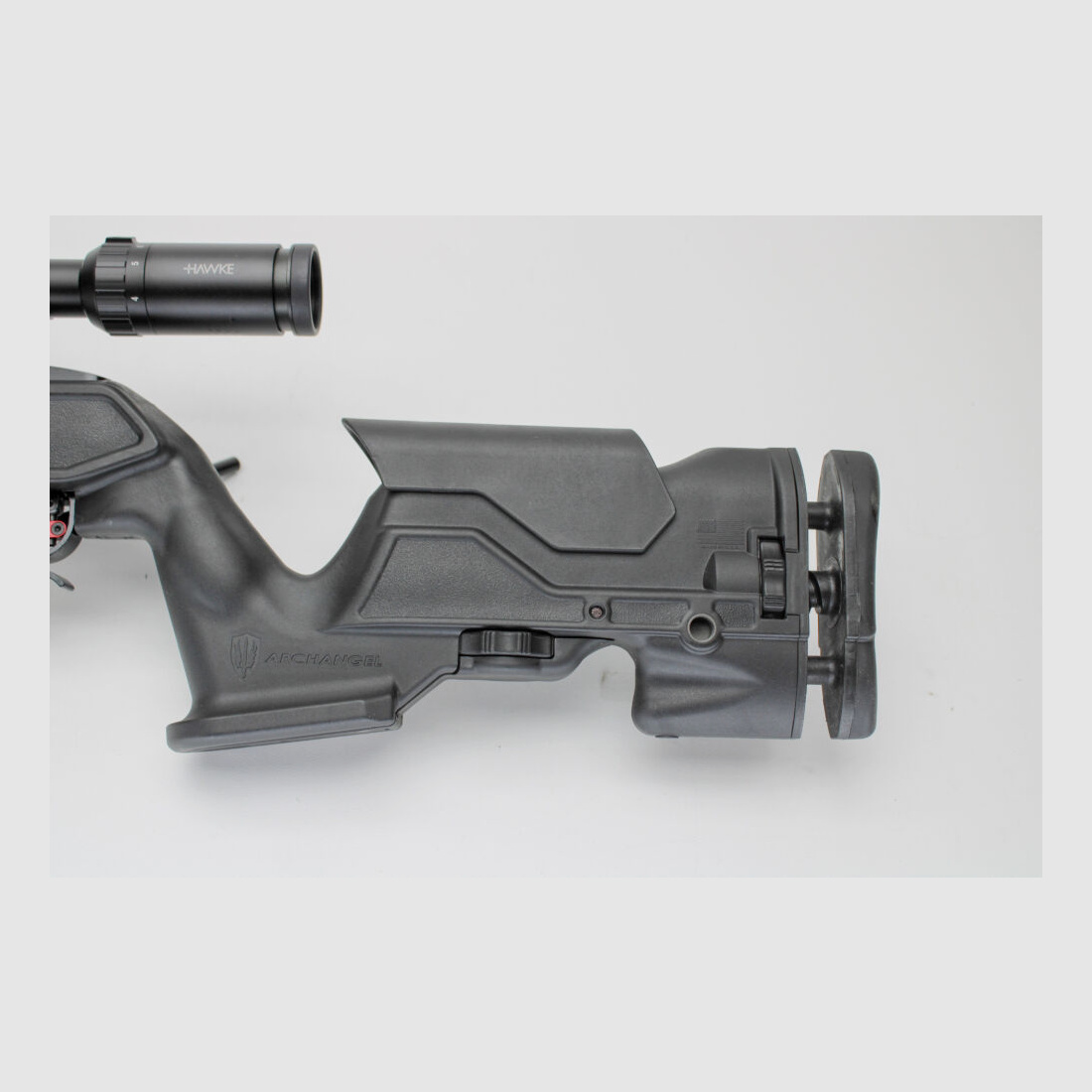 Rifle SL Ruger 10/22 cal. .22lr con cañón de competición y culata Archangel ZF Haw .22lr