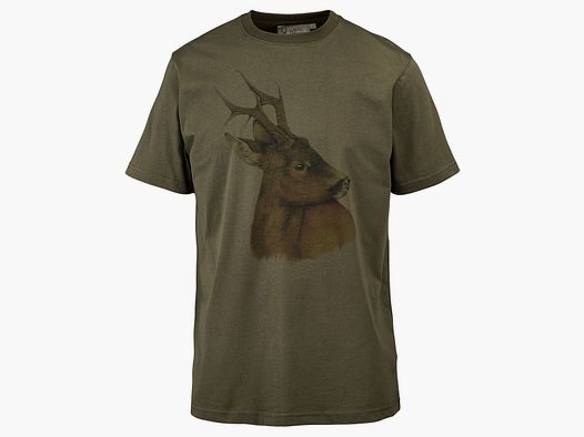 T-shirt da uomo Hubertus con capriolo
