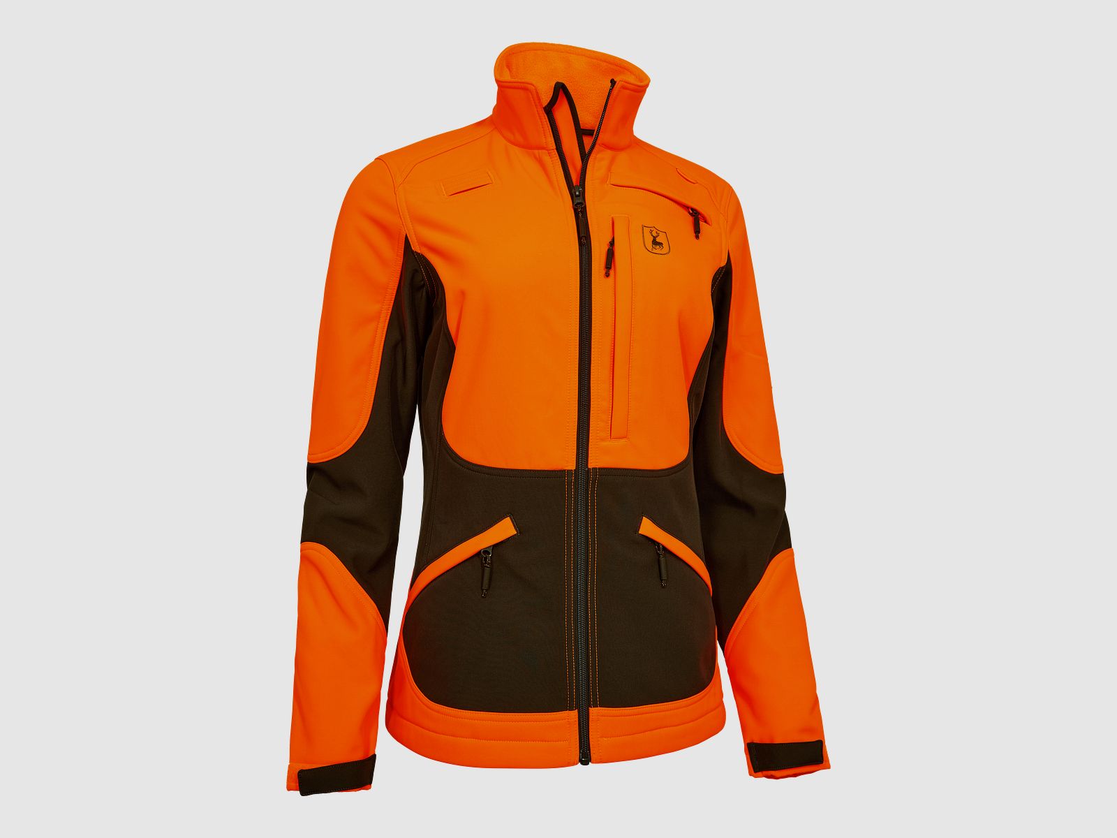 Lady Rogaland Softshell Jacke - Safety Orange – Kleidergröße Damen: 36