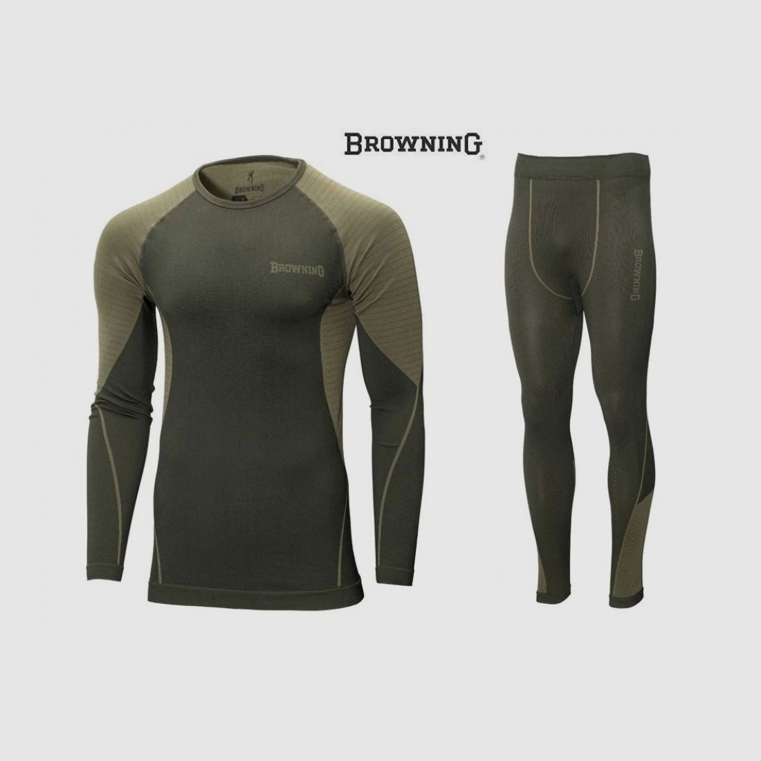 BROWNING zestaw koszulka + spodnie termiczne rozmiar S-M
