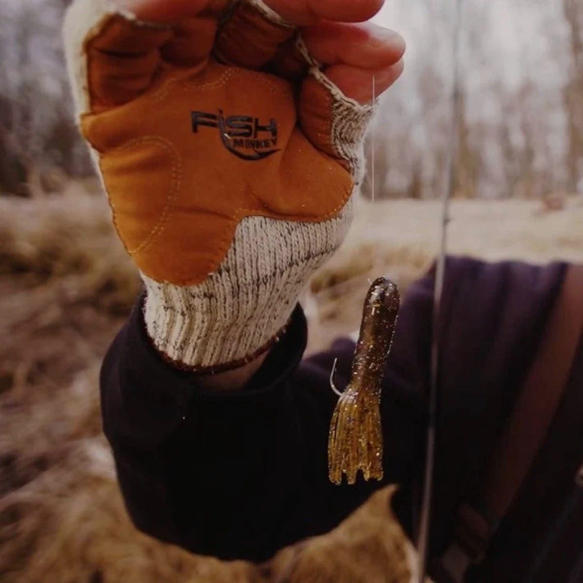 Fish Monkey Wooly – Half Finger, billede 5 af 5
