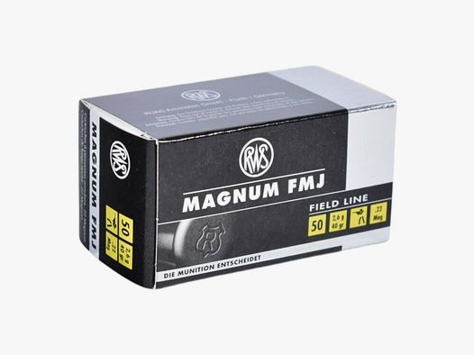 RWS .22 WinMag FMJ 40grs / 2,6g