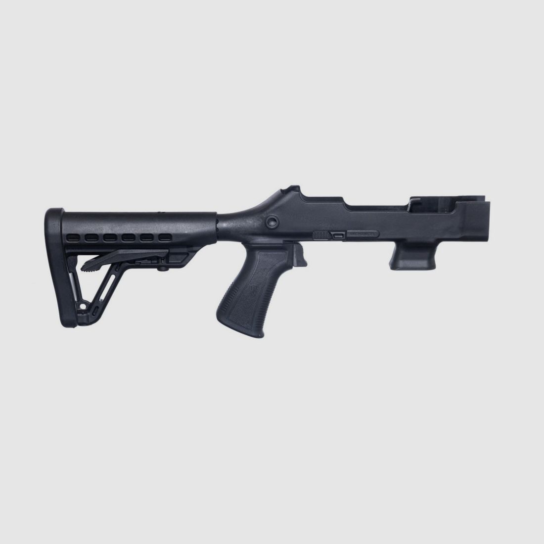 Archangel Pistol Grip Verstelbare Schaft (Ruger PCC 9MM Carbine) - Zwart Polymeer