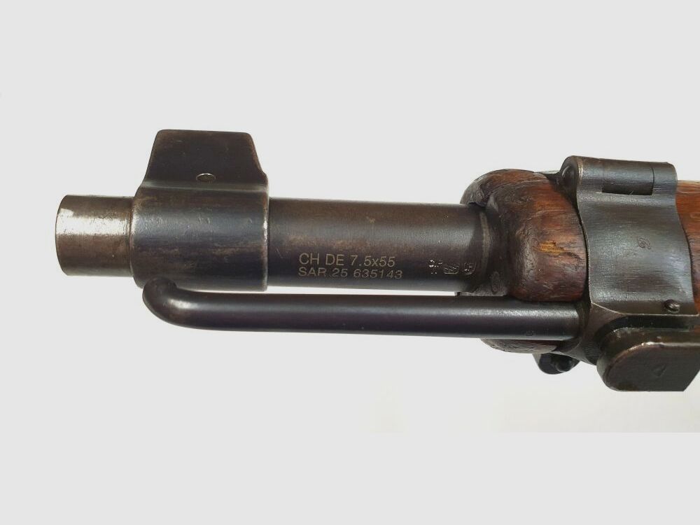 Bern Weapons Factory Repeating Rifle Bern Weapons Factory Swiss K31 Caliber 7.5x55 Swiss complete matching numbers + Hämmerli