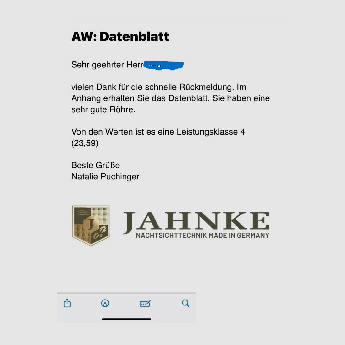 Dispositivo di visione notturna DJ-8 1x56. Tubo di alta qualità LK4.