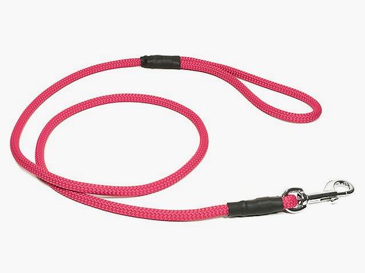 Mystique® FT leash with carabiner 8 mm 150 cm pink