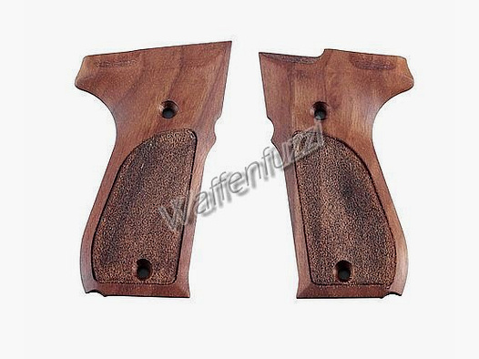 Paneles de agarre de madera para Walther P88