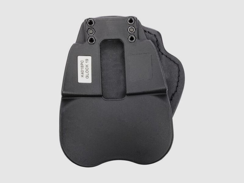 Front Line Holster Open Top Kydex Paddle gefüttert HK 45