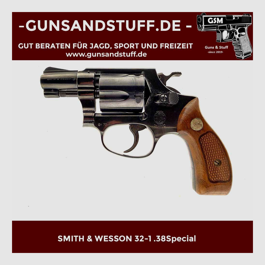 SMITH & WESSON 32-1 .38Special