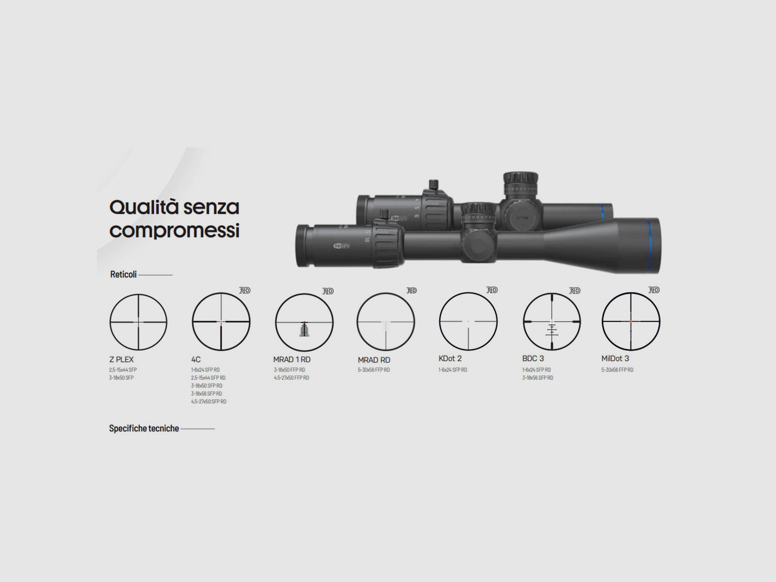 OPTIK – MEOPTA – MEOPRO R6 3-18×50 SFP | Absehen Z-PLEX, Bild 2 von 3