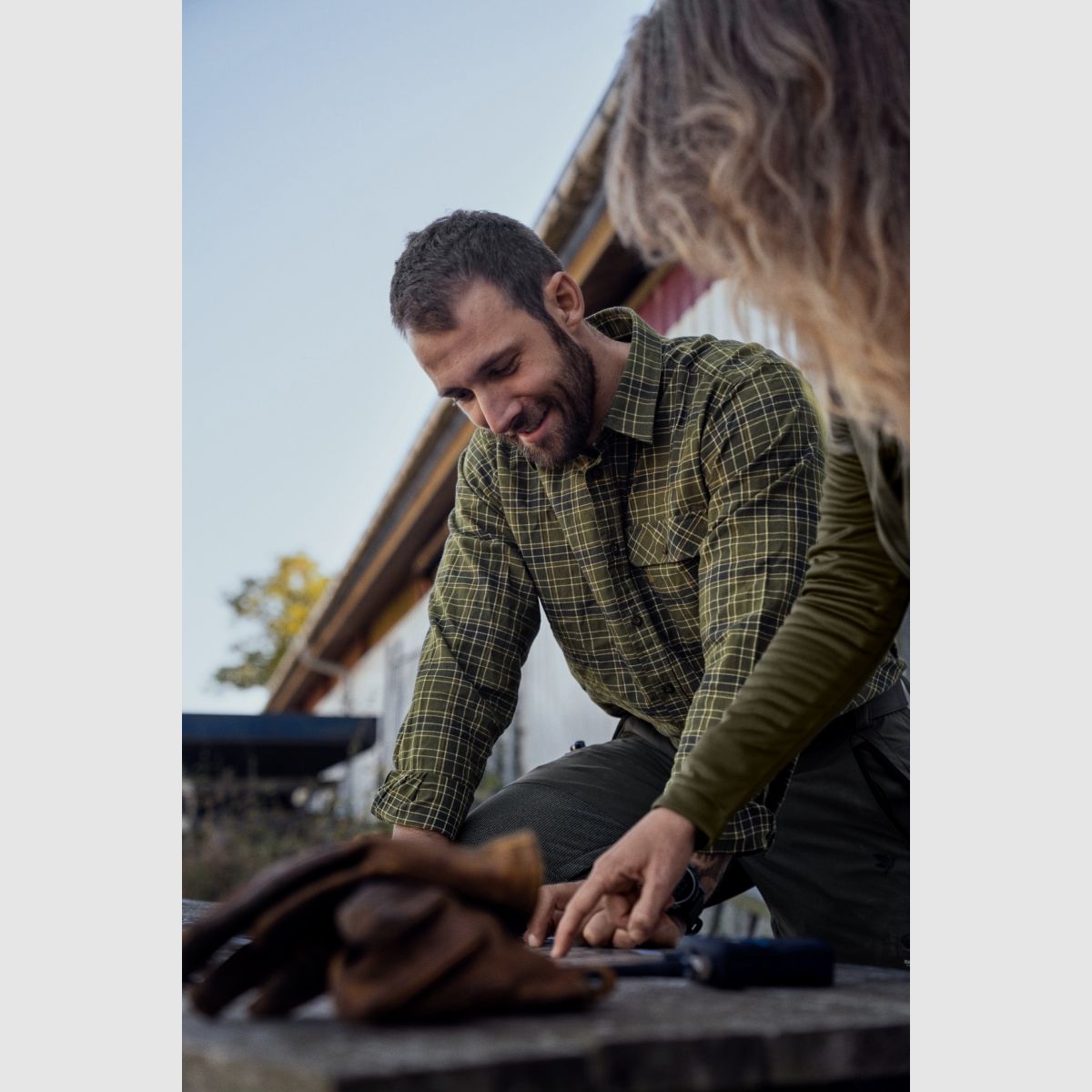 SEELAND Highseat Hemd Burnt Olive