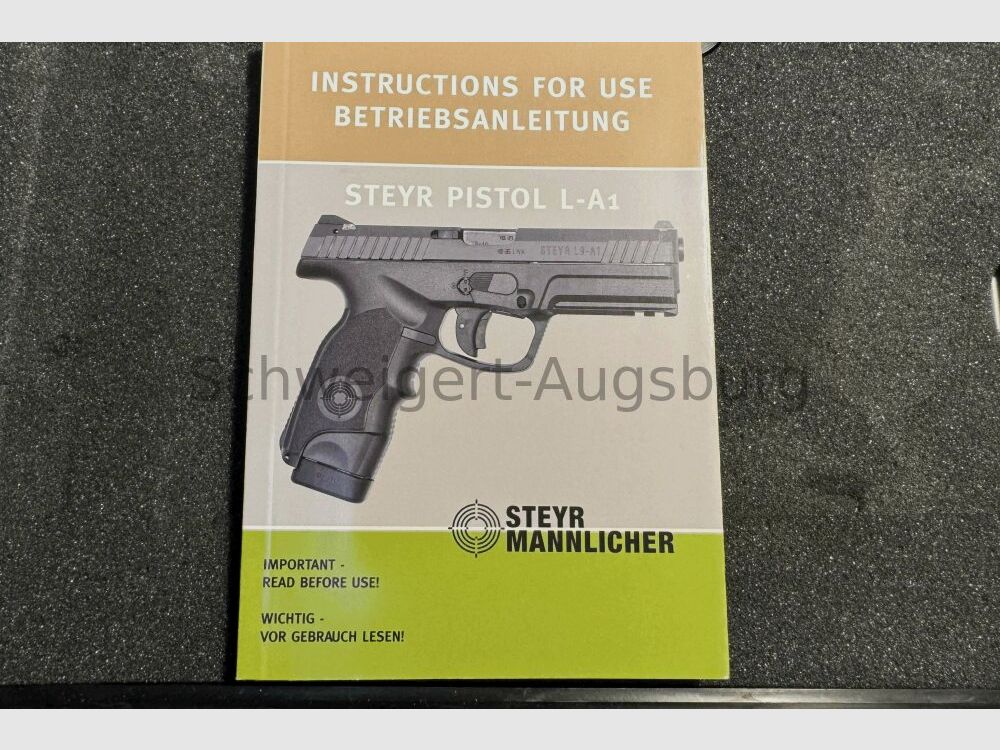 Steyr L9-A1 9mmLuger