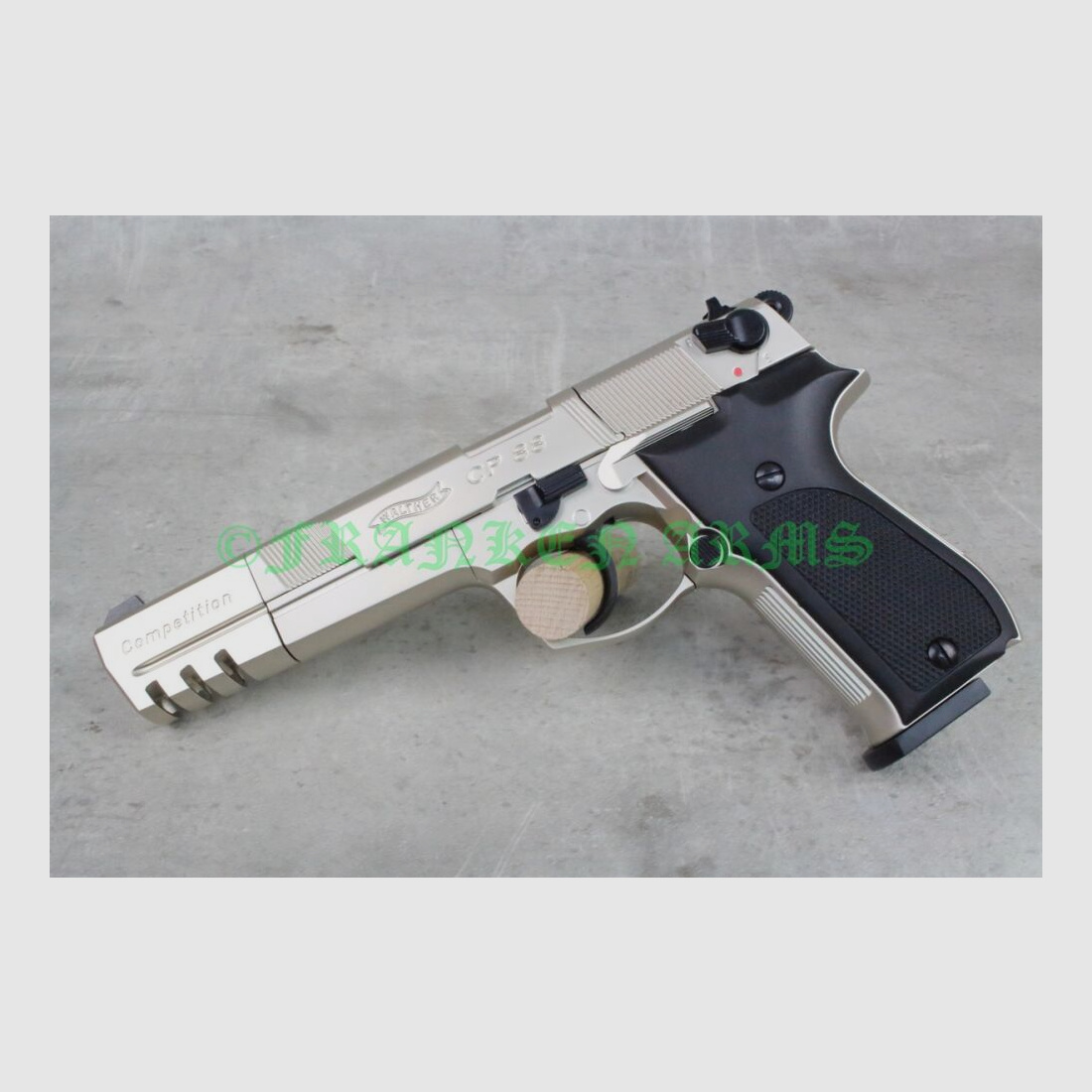 Walther CP88 Competition Vernickelt Komplettset