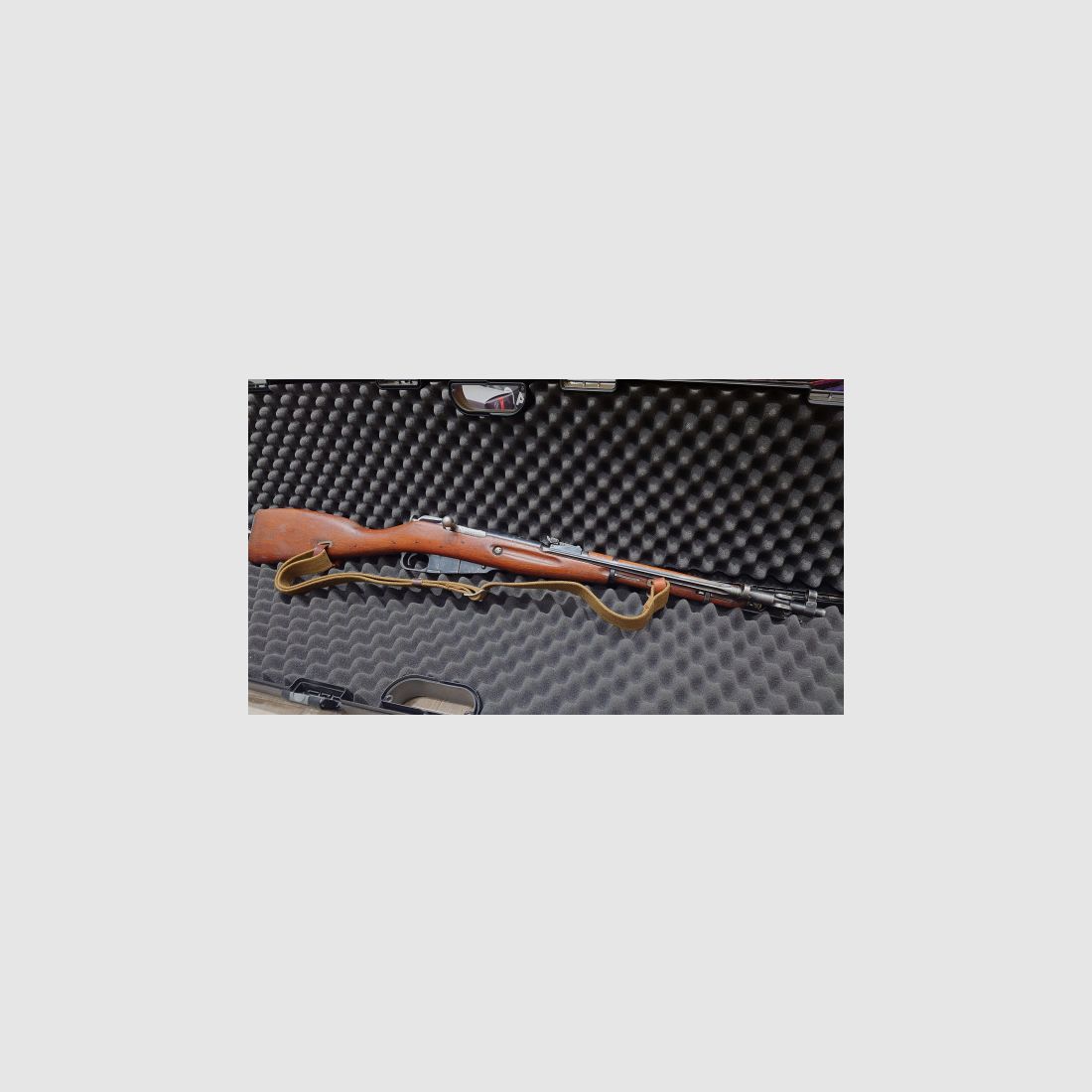 KUNDENWAFFE - MOSIN NAGANT M44 - 7,62x54R - ORDONNANZWAFFE - MIT BAJONETT UND RIEMEN