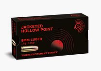 Geco 9 mm Luger 2317707 hollow point 7.5g 115grs. handgun ammunition
