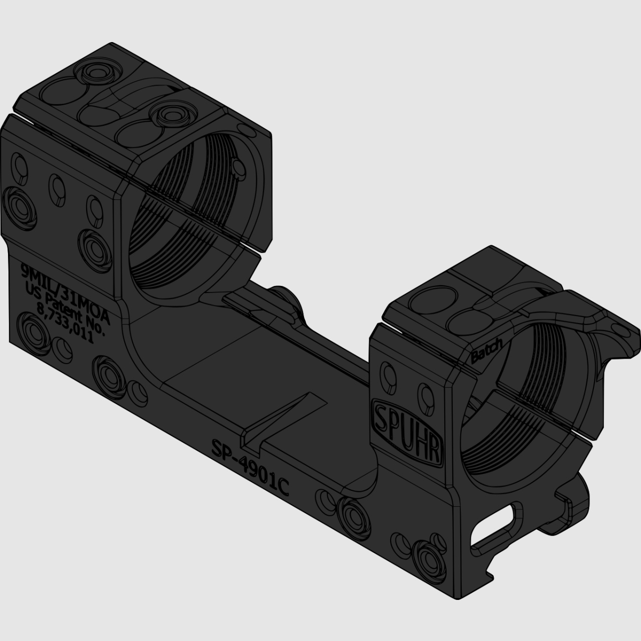 Spuhr Blockmontage 34 Gen3 H 30 / 13 mm 9MIL PIC