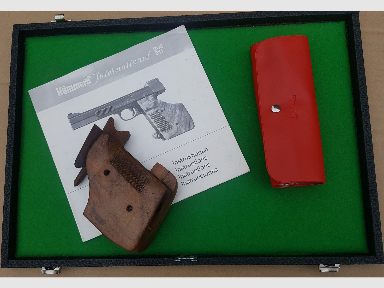 Hämmerli International 208 Sportpistole Cal.  .22LR