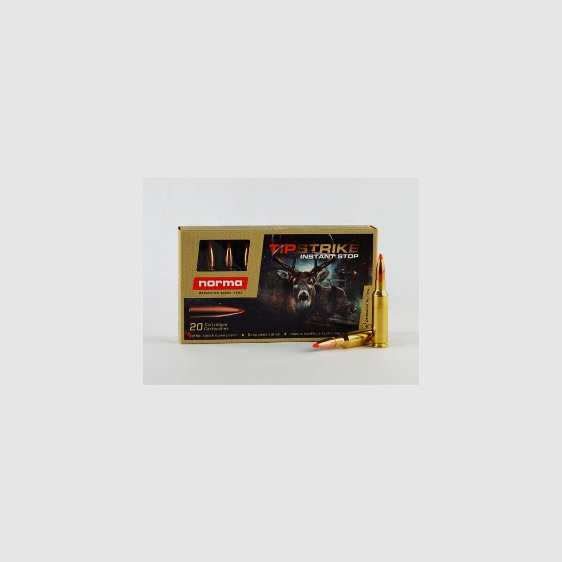 NORMA Tipstrike 6,5 Creedmoor, 140 grs