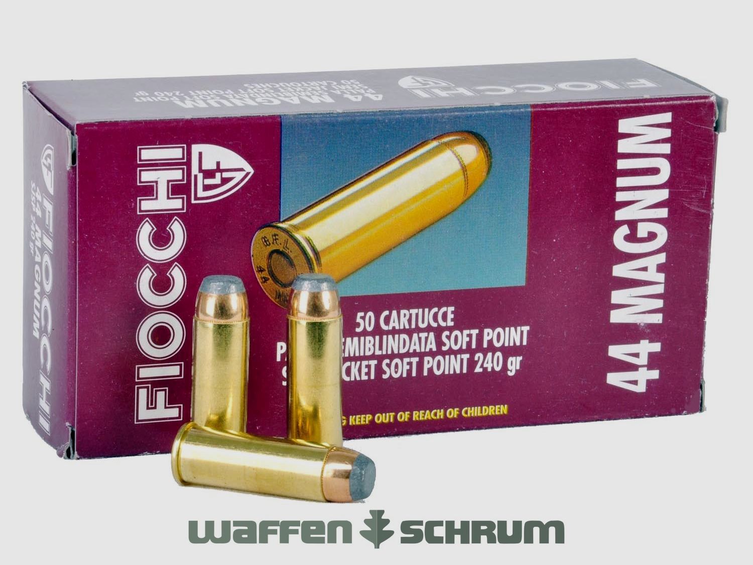 Fiocchi .44Mag TM SJSP 15,5g - 240gr
