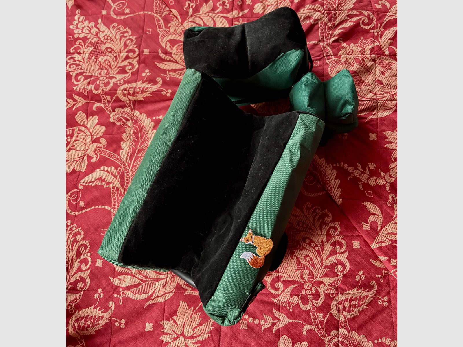 Shooting rest rifle supports three parts