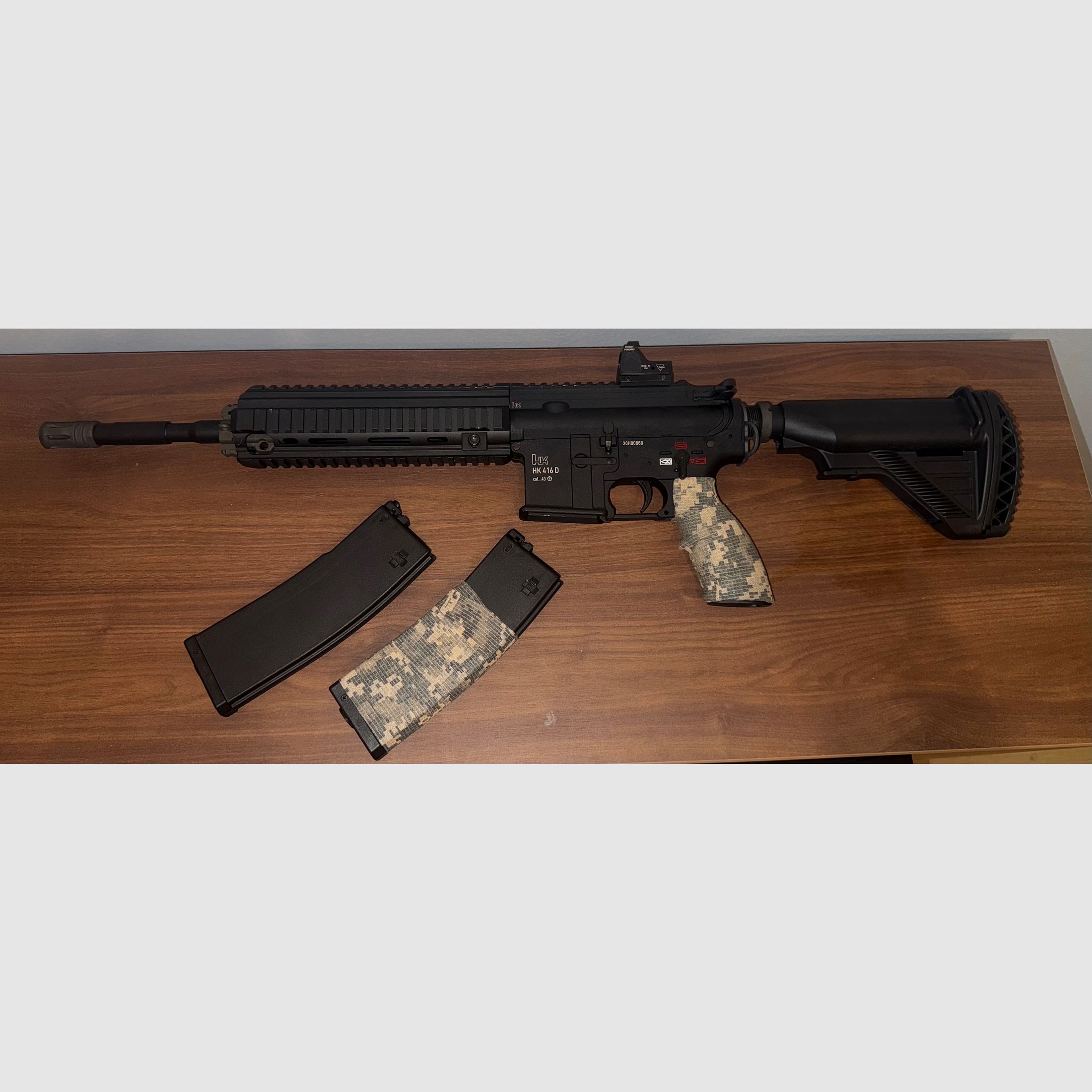 HK416 D T4E cal. 43  co2