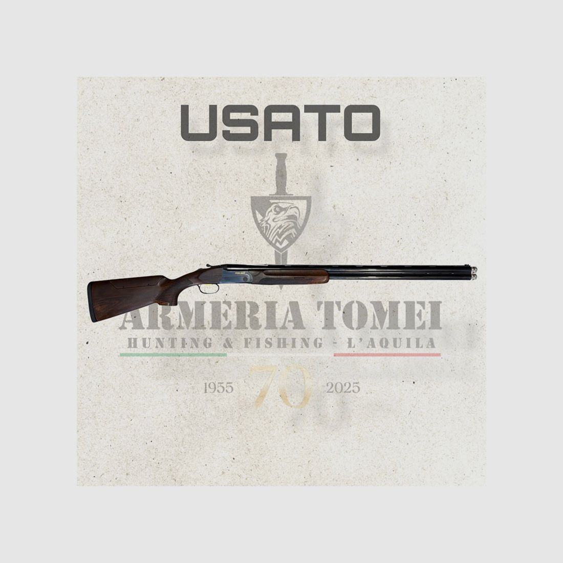USATO – FUCILE SOVRAPPOSTO – FRANCHI MOD. FEELING SPORTING cal. 12, immagine 1 di 8