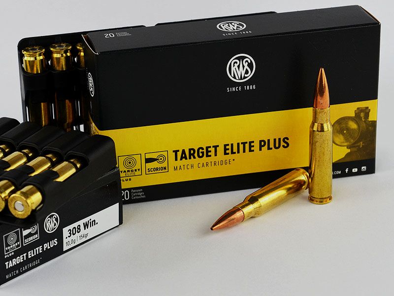 RWS Target Elite Plus .308 WIN., 154 grs 1 paquete (20 disparos a 1,725 €*)