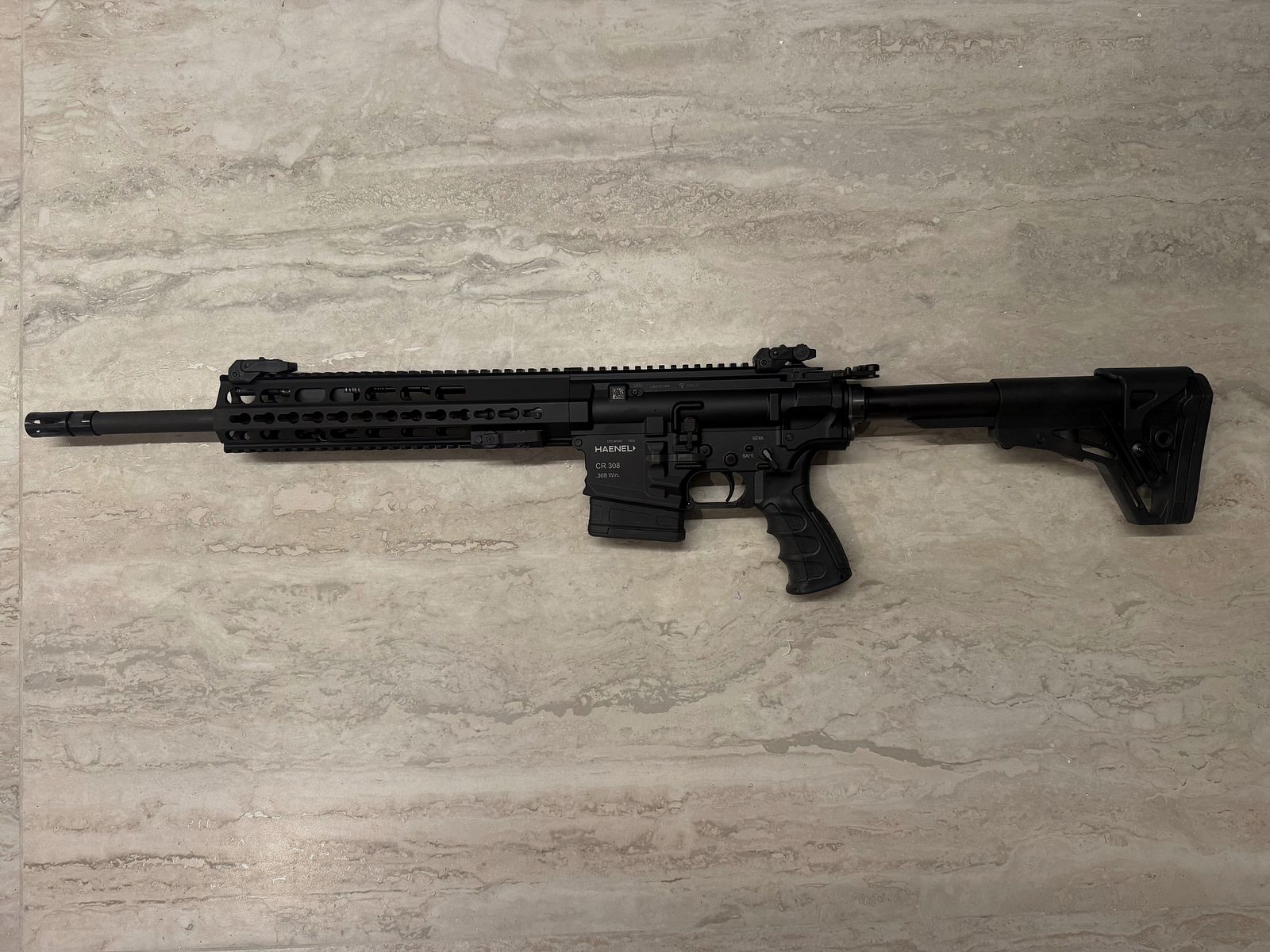 HAENEL CR308 karabin samopowtarzalny 16,65" - .308Win spust meczowy