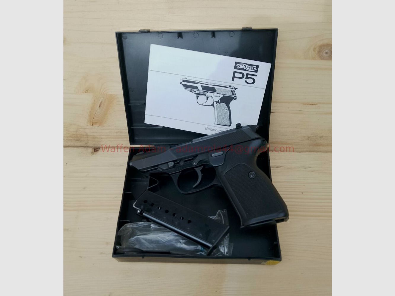 Walther P 5 , CAT 1062 7,65mm Para, zdjęcie 1 z 7