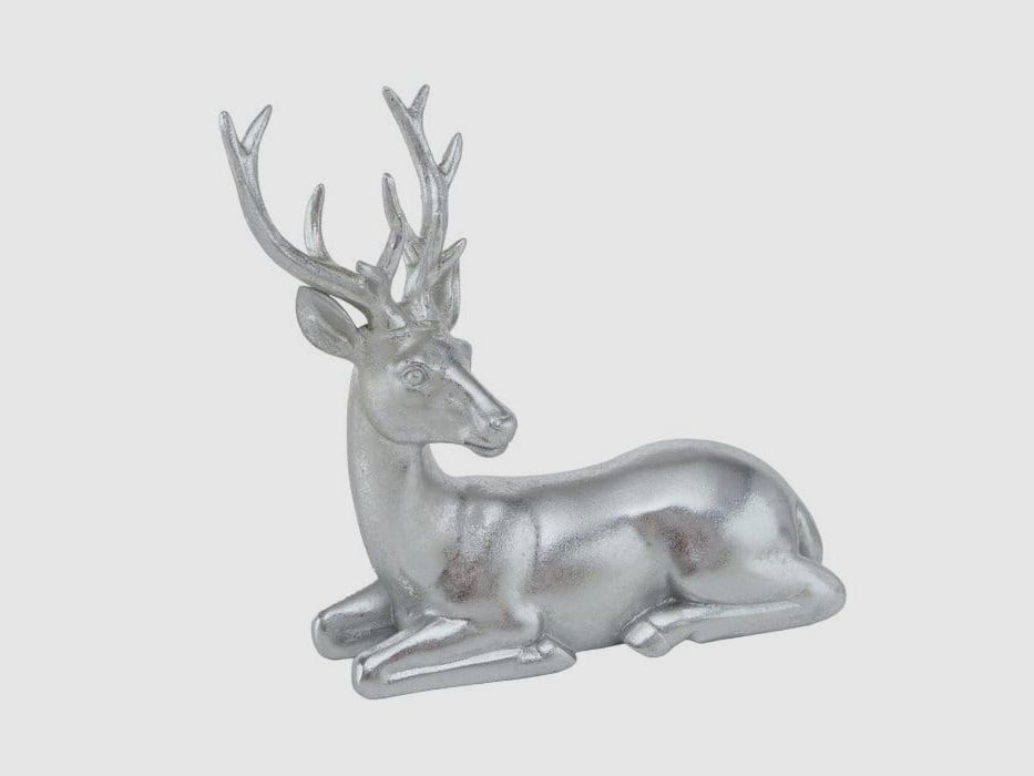 LivingActive Tobin Figur Hirsch liegend 15 cm