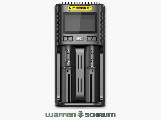Nitecore Zweischacht-Ladegerät UMS2 USB Quickcharger