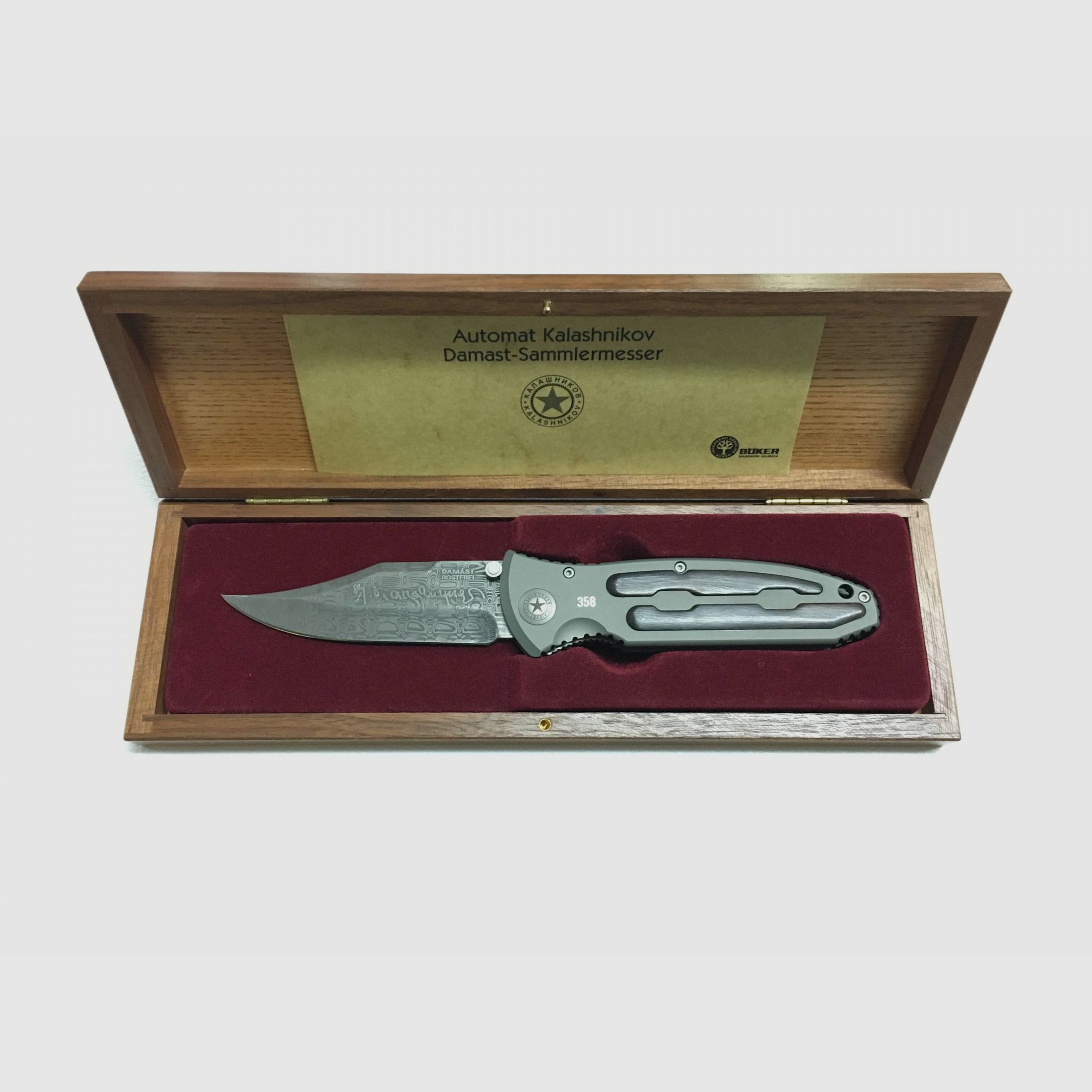 BOKER – AUTOMATIK KALASHNIKOV DAMAST L, Bild 5 von 6