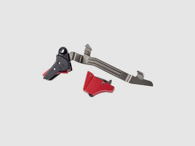 Timney Alpha Competition Abzug für Glock Gen3 & Gen4 Large Frame – Drop-In Trigger - RED