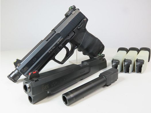 Heckler & Koch USP incl. Wechselsystem + Wechsellauf
