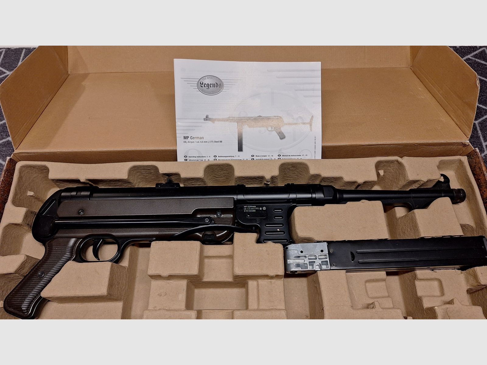 Legends MP German - 4.5 mm steel BB Co2 - NEW!