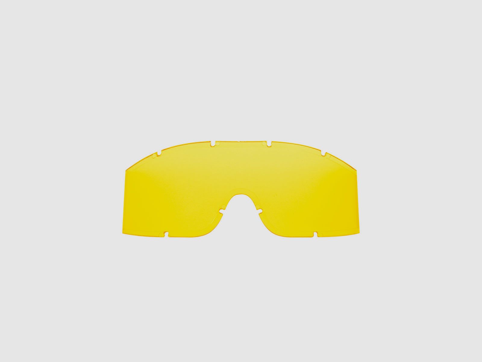 NERG OPENLAND TACTICAL – BALLISTISCHE MASKE 3 LINSEN: RAUCH / GELB / GRAU EN166, Bild 2 von 3