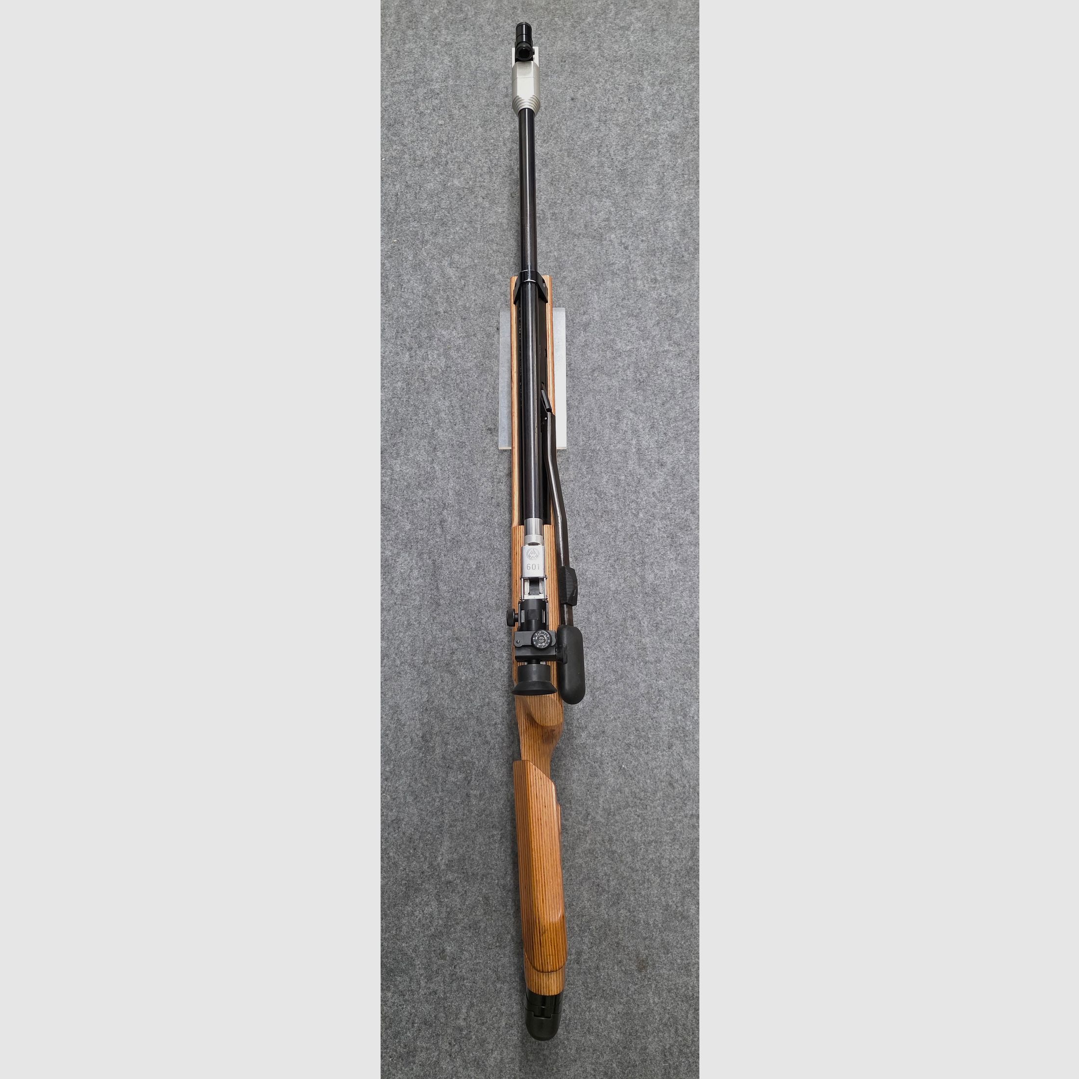 Feinwerkbau FWB Mod. 601 Bedienungsanleitung Luftgewehr Vorkomprimierer Pressluft Match Gewehr