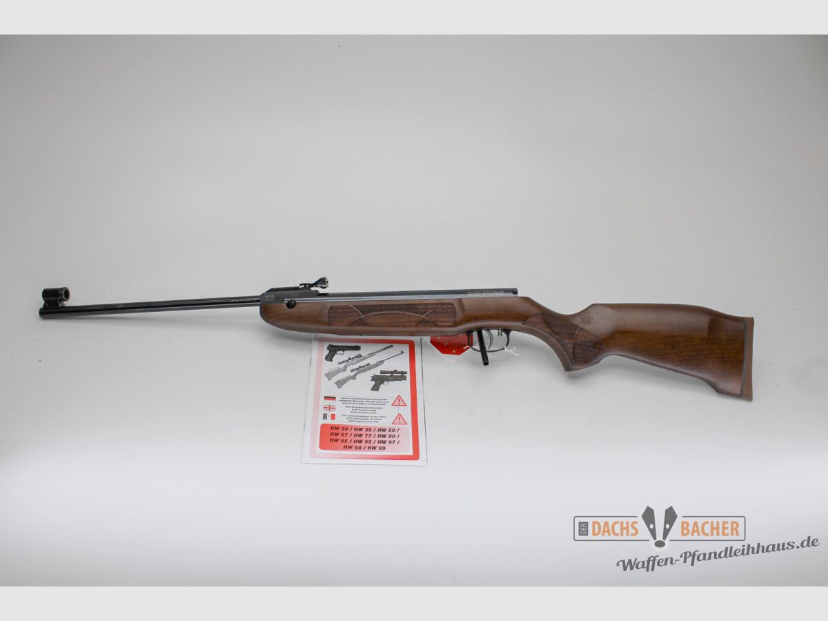 LG carabine à air Weihrauch HW 30 S calibre 4,5mm crosse F-signe
