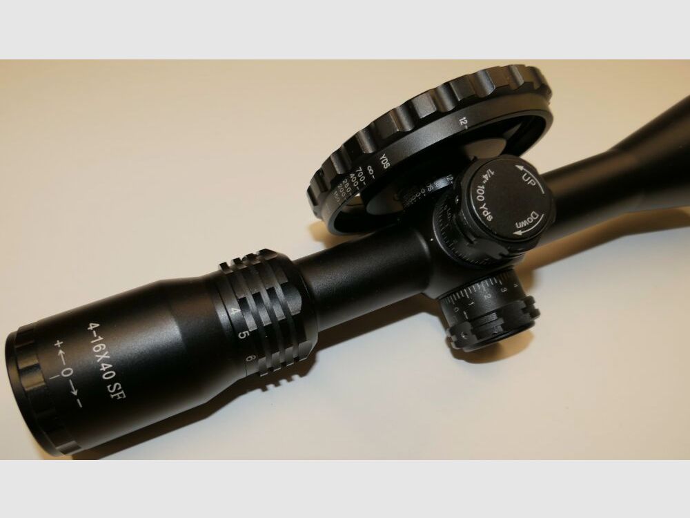 Norinco Norconia riflescope 4-16x40 SF Side parallax adjustment