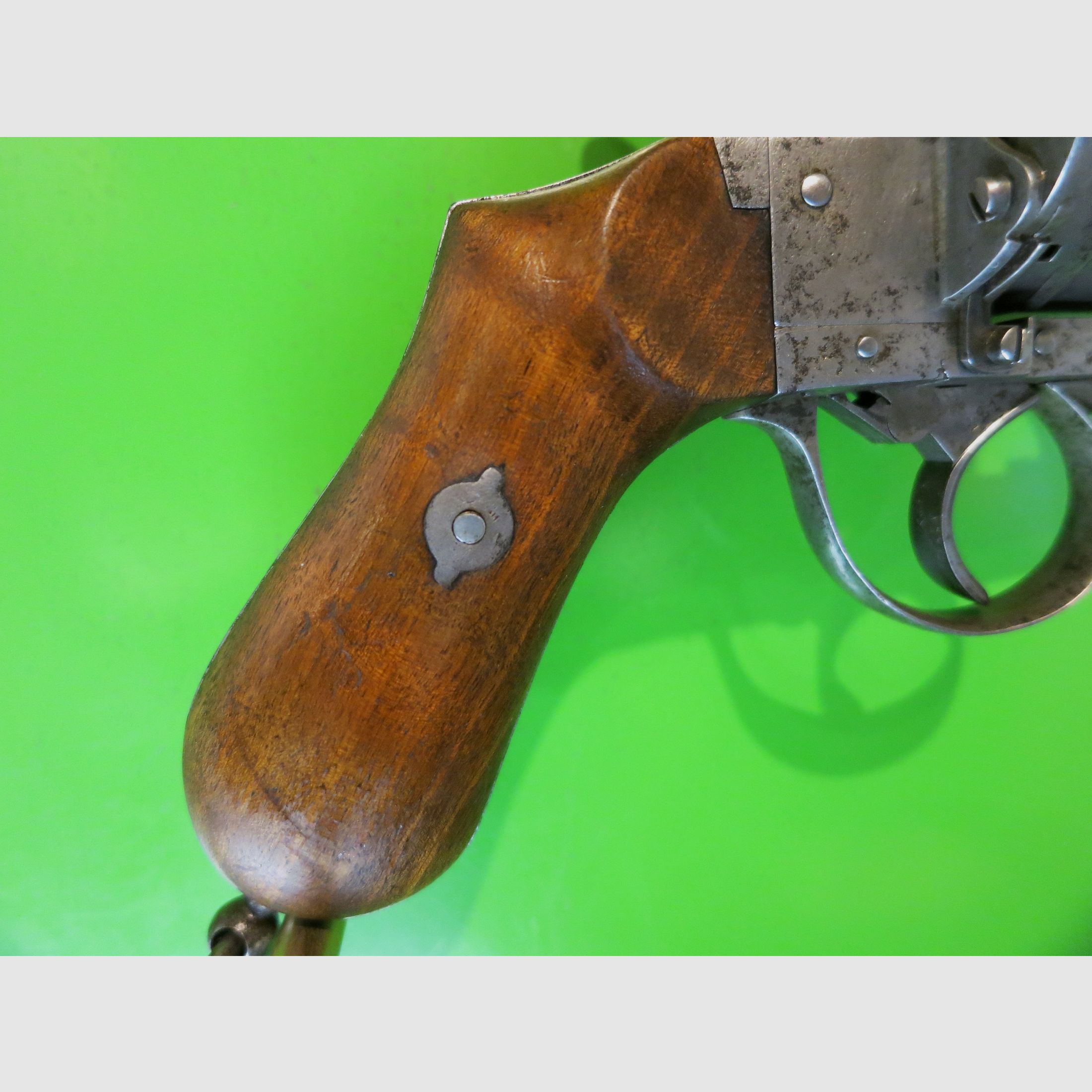 Lefaucheux-Stiftfeuerrevolver 1865, 12 schüssig, Kal. 9 mm Lefaucheux, super selten     #53-