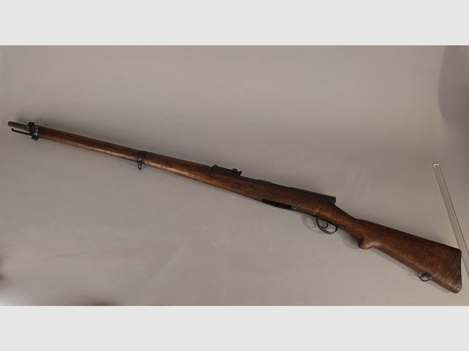 Oryginalny szwajcarski karabin 31 (K31), kaliber 7,5x55, bez zamka