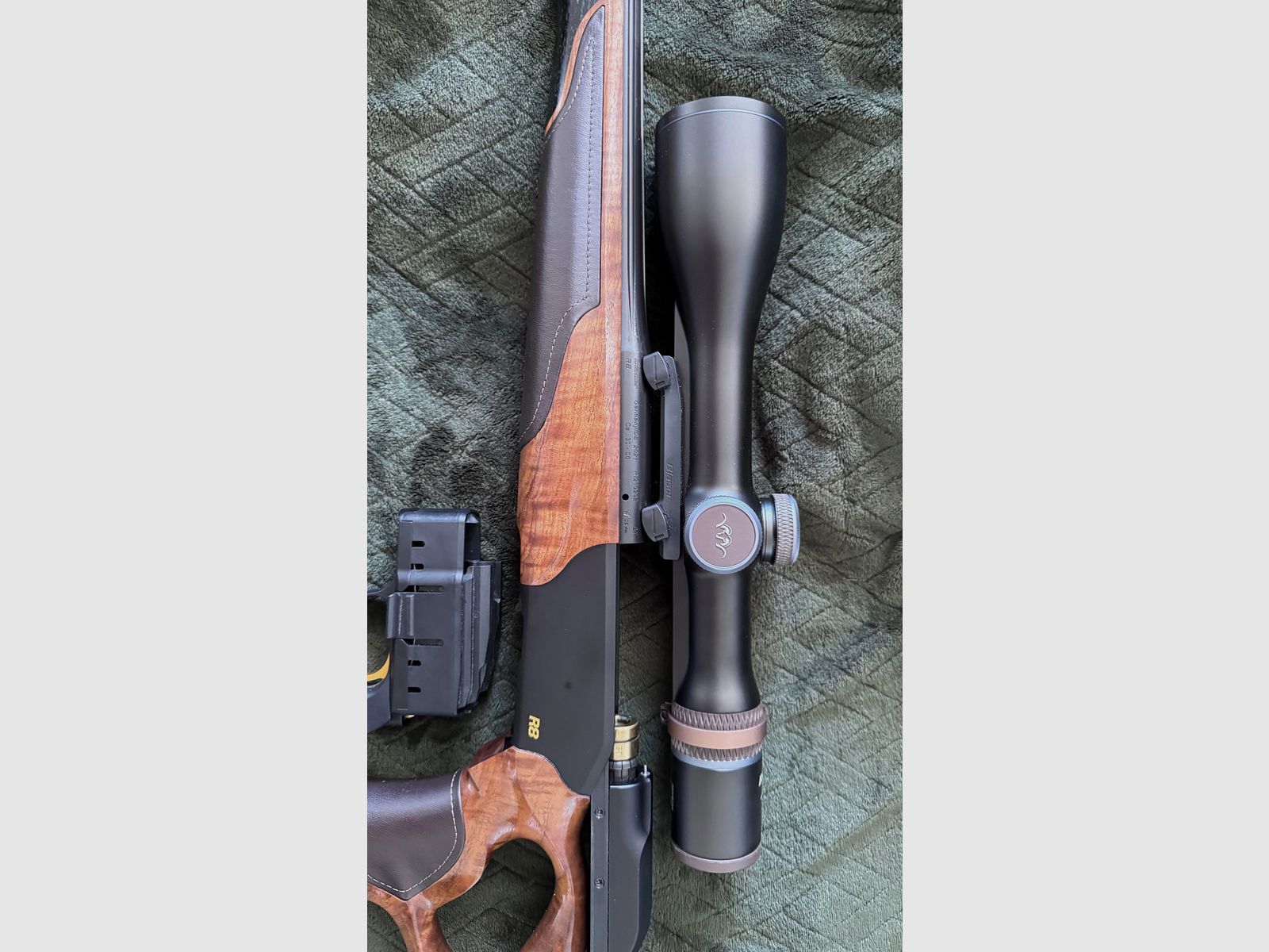 Blaser r8 professionell success Holz Leder Variante mit blaser Zielfernrohr Kaliber 30-06 mit viel extras