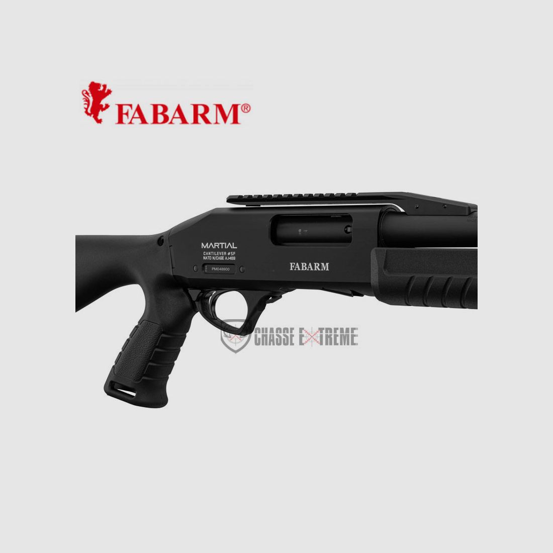Flinte FABARM Martial Cantilever 61cm Kal. 12/76 gezogener Lauf, Bild 7 von 11