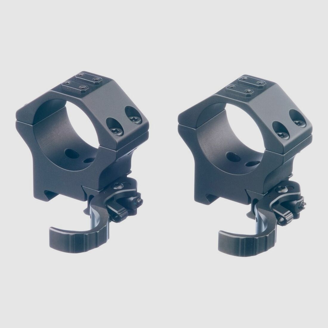 ERATAC Aufkippmontage 2-teilig Ø30mm mit Hebel Bauhöhe: 13 mm