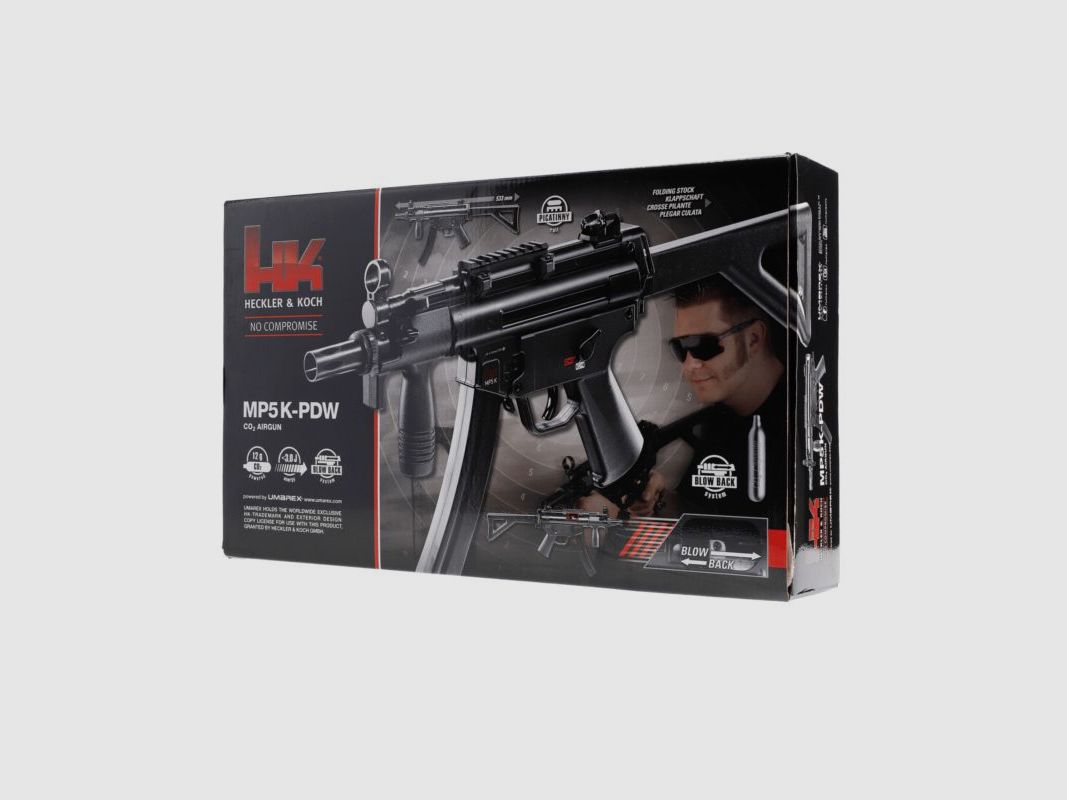 Heckler & Koch Carabine CO2 MP5 K-PDW Cal.4,5mm, image 14 sur 14