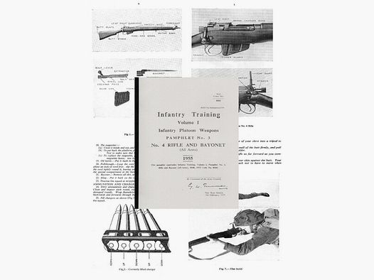 Nachdruck englische Ausbildungsvorschrift für den Enfield No. 4 Karabiner von 1955