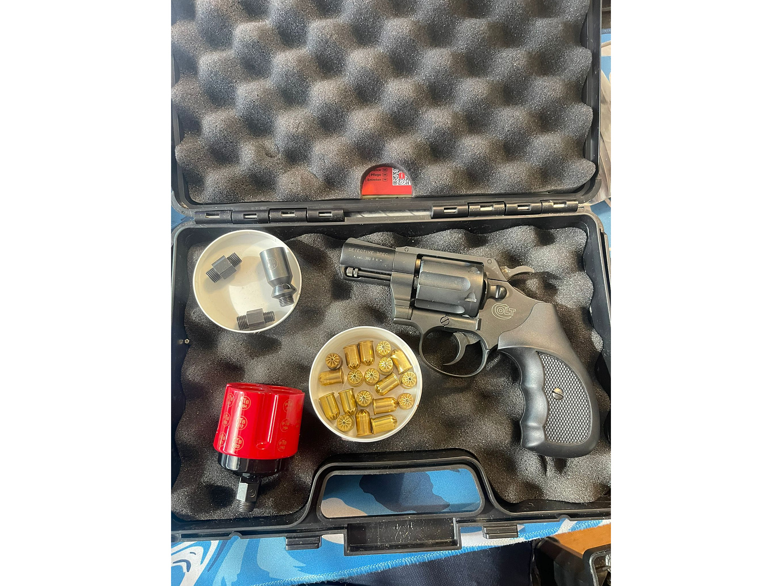 umarex colt detective special schreckschuss revolver