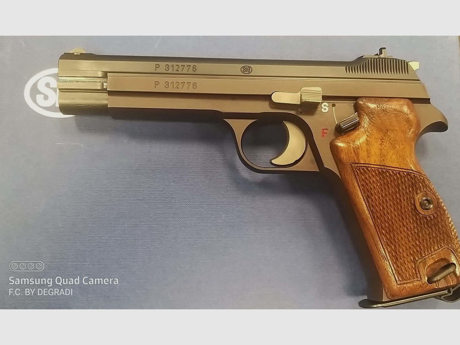 SIG P 210 – 2 CALIBRO 9X21, immagine 2 di 4